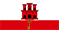 The Flag of Gibraltar.