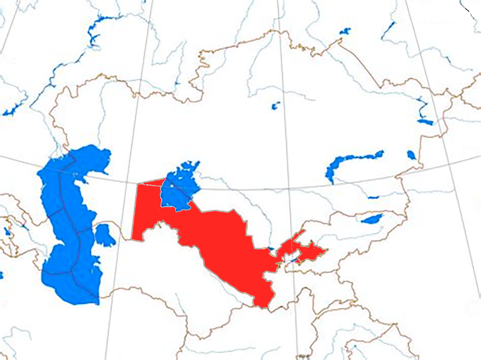 Location of Armenia in Central Asia.