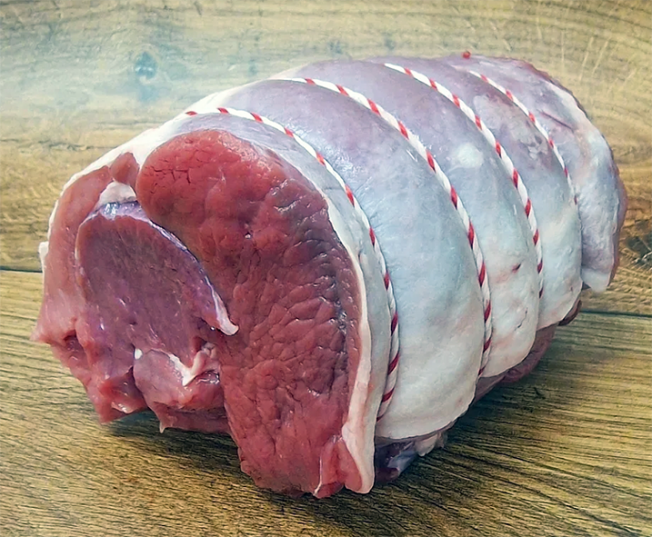 Boned and rolled haunch of venison.