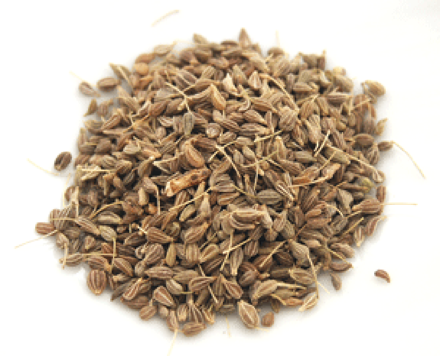 Pile of anise seeds (aniseed)