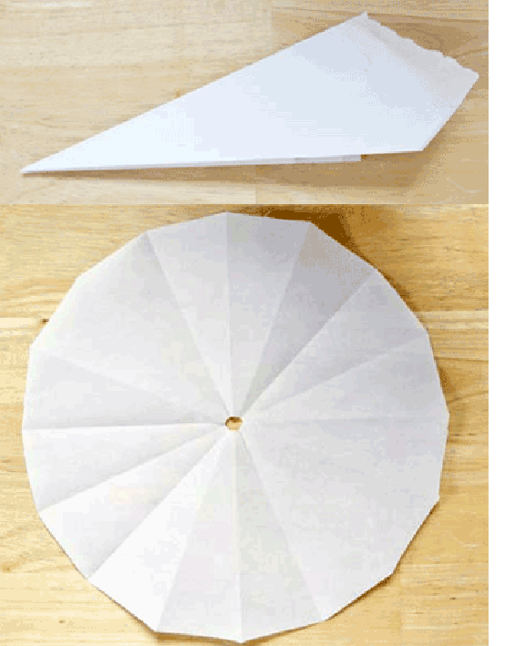 Paper Cartouche for cooking