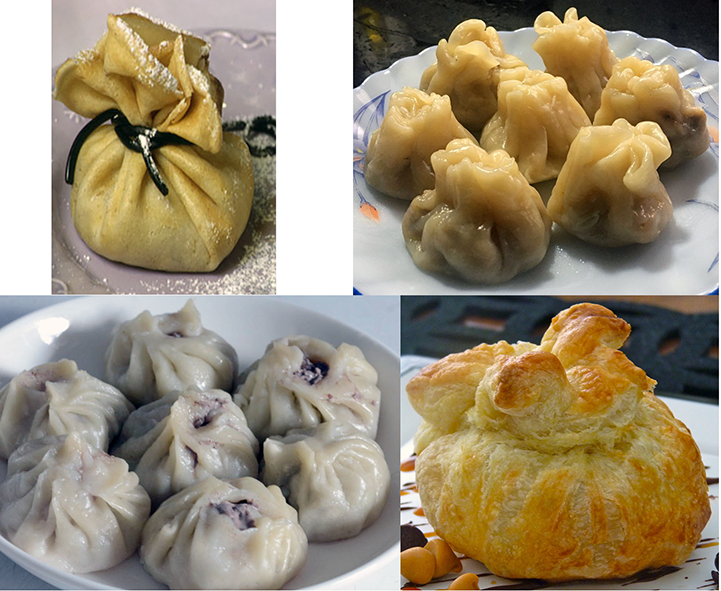 Dumplings and purses