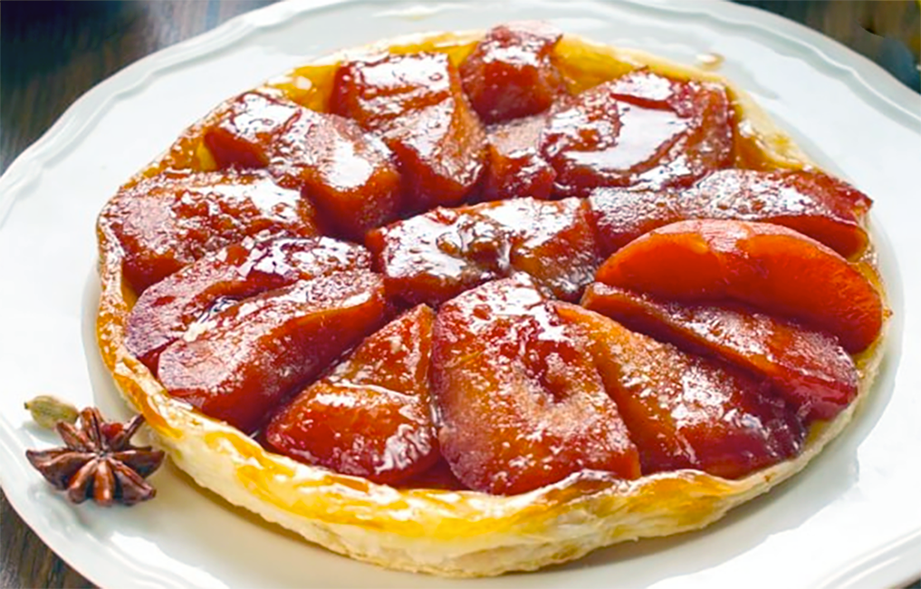 Classic tarte tatin of quinces