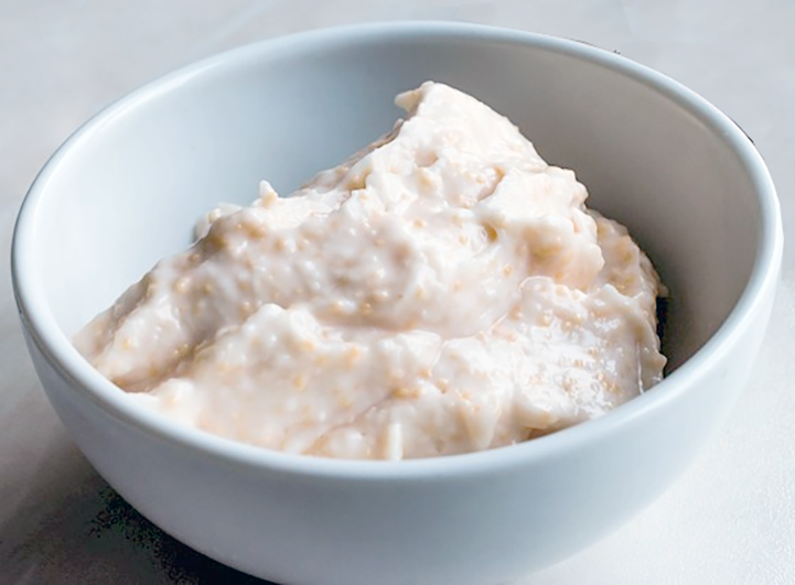 Fresh taramasalata served in a bowl