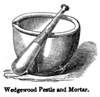 Eliza Acton Pestle and Mortar