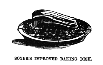 Alexis Soyer Improved Baking Dish