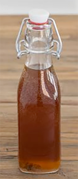 haytime nectar in a flip-top bottle