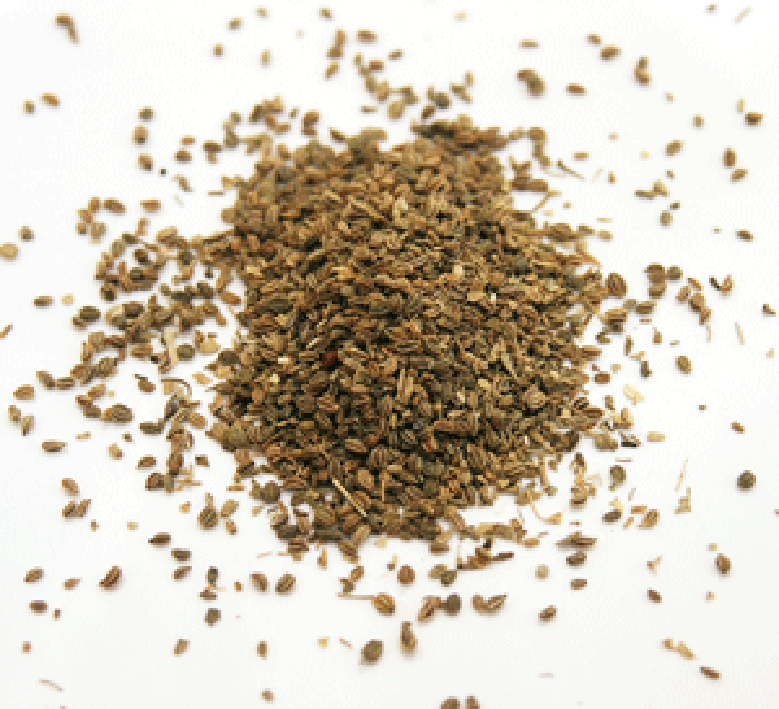 Pile of celery seeds