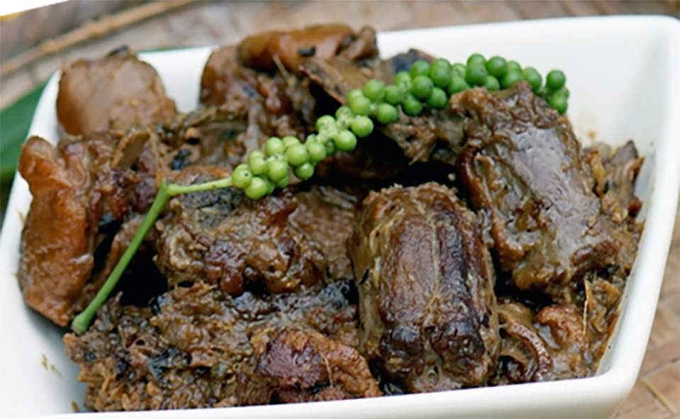 ritra of duck shown in a white bowl