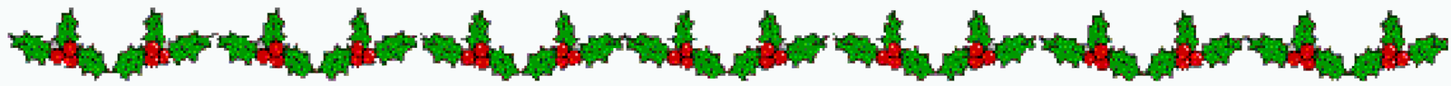 Christmas Garland of Holly